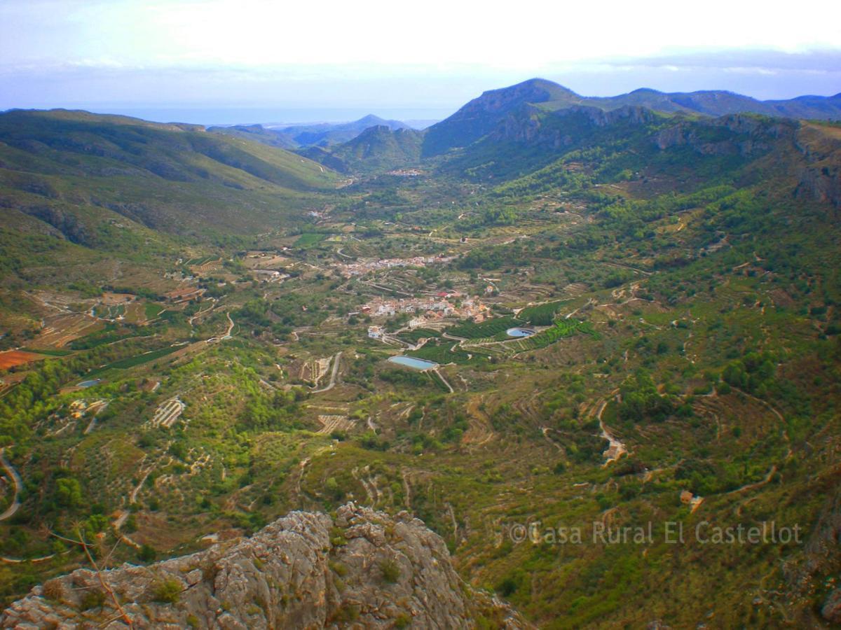 Buhardilla Rustica En La Vall De Gallinera Patró Exterior foto